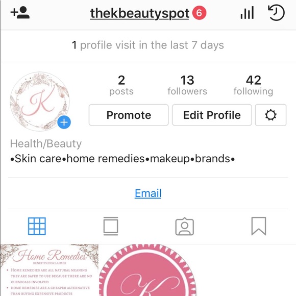 FOLLOW THEKBEAUTYSPOT ON INSTAGRAM - Picture 1 of 1